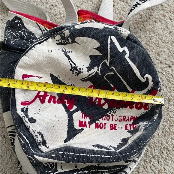 Andy Warhol Dollar Bill Duffel. White straps. - Picture 15 of 15